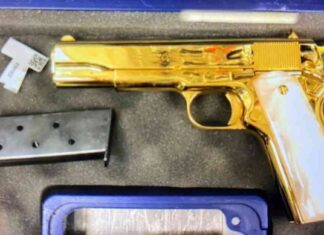 american-woman-sentenced-in-australia-for-bringing-gold-plated-gun-to-airport
