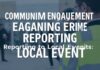 Community Engagement: Balancing Crime Reporting with Local Events