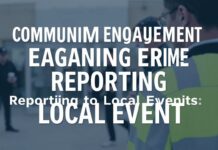 Community Engagement: Balancing Crime Reporting with Local Events