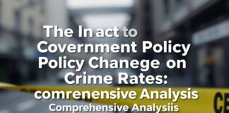 The Impact of Recent Government Policy Shifts on Crime Rates: A Comprehensive Analysis The Impact of Recent Government Policy Changes on Crime Rates: A Comprehensive Analysis