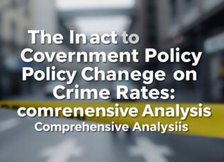The Impact of Recent Government Policy Shifts on Crime Rates: A Comprehensive Analysis The Impact of Recent Government Policy Changes on Crime Rates: A Comprehensive Analysis