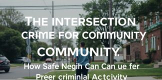 The Intersection of Crime and Community: How Safe Neighborhoods Can Deter Criminal Activity