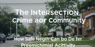 The Intersection of Crime and Community: How Safe Neighborhoods Can Deter Criminal Activity