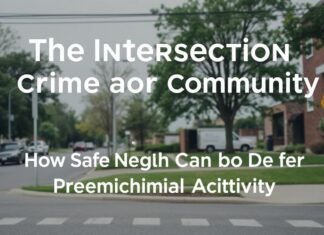 The Intersection of Crime and Community: How Safe Neighborhoods Can Deter Criminal Activity The Intersection of Crime and Community: How Safe Neighborhoods Can Deter Criminal Activity