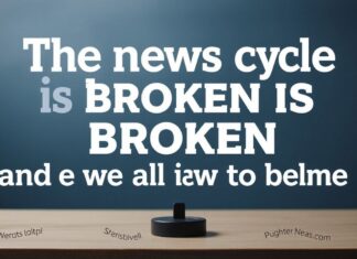 The News Cycle is Broken and We’re All to Blame The news cycle is broken and we're all to blame.